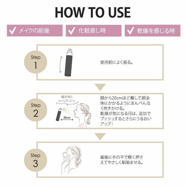 保濕定妝噴霧 40ml