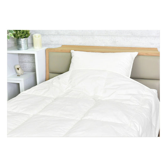 White Duck Down Lightweight Quilt