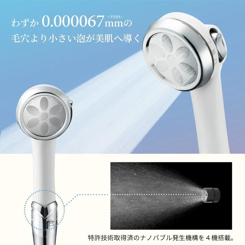 NanoFemiras Plus Nanobubble Shower Head NF2210-P2
