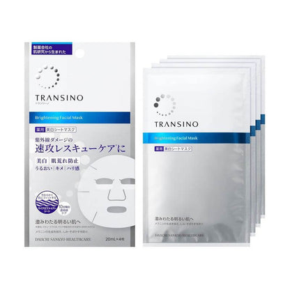 TRANSINO Britening Facial Mask 20ml x 4 sheets