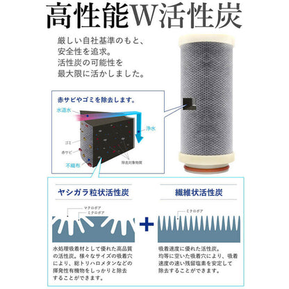 Beaq 3-Year Long-Life Water Purifier with Backflow Cleaning - imy Shop Japan