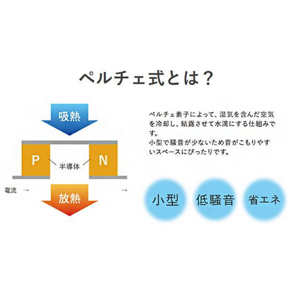 Dehumidifier LOWAMP, Small, 800ml, 100~240V JY-102WT - imy Shop Japan