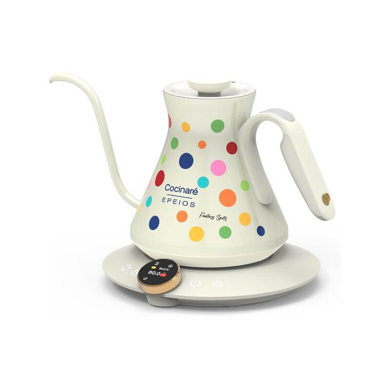 Fine&Flow Gooseneck Kettle 0.6L, 2025 Model LUX600