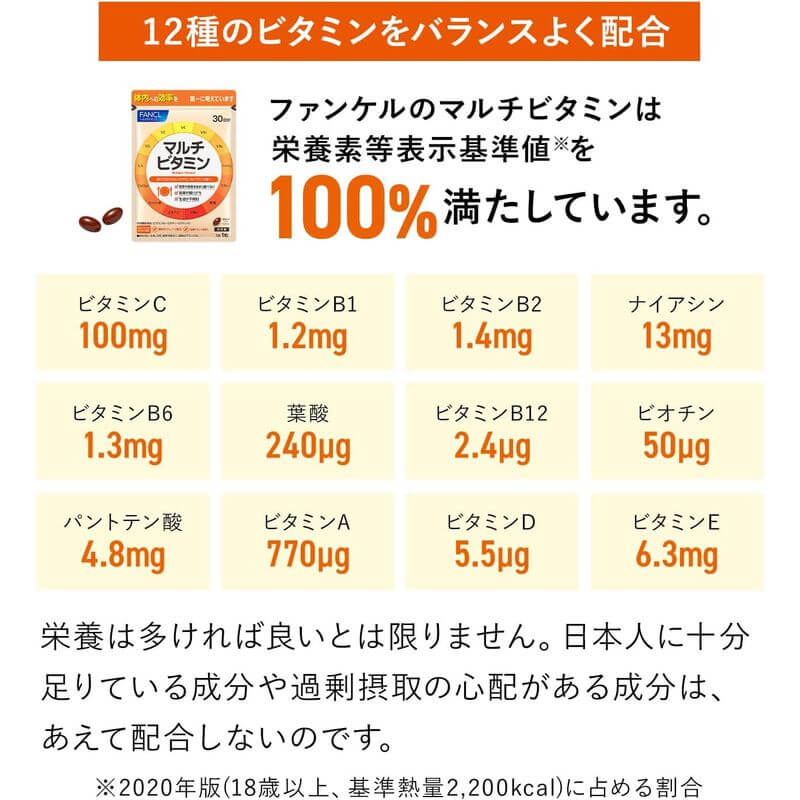 綜合維他命 30天份