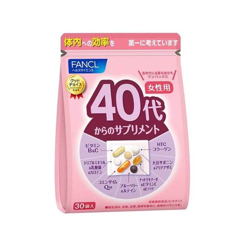 Supplements for Women in Their 40s 15~30 days (30 packs) - imy Shop Japan