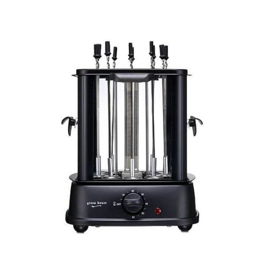 Rotate Automatically Tabletop Smokeless Yakitori Cooker GH-YKTMA-BK - imy Shop Japan