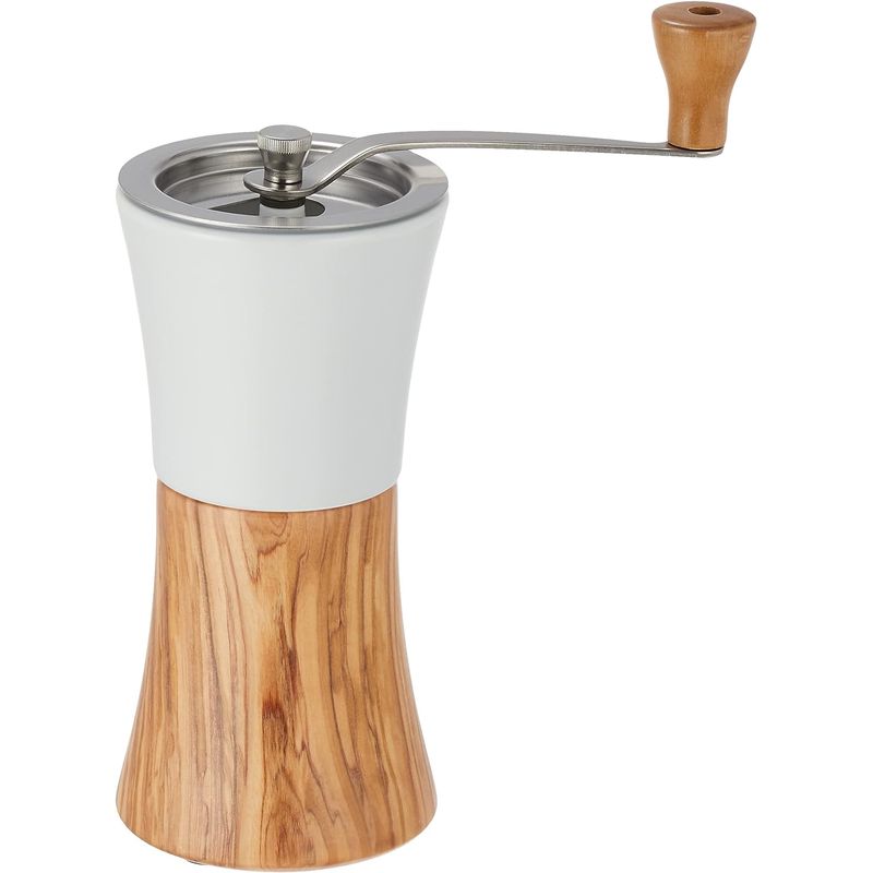 Ceramic Coffee Mill Wood N MCWN-2-OV - imy Shop Japan