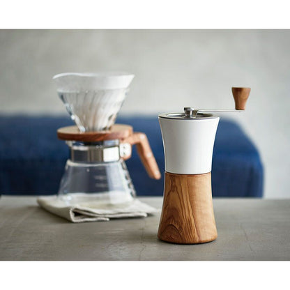 Ceramic Coffee Mill Wood N MCWN-2-OV - imy Shop Japan