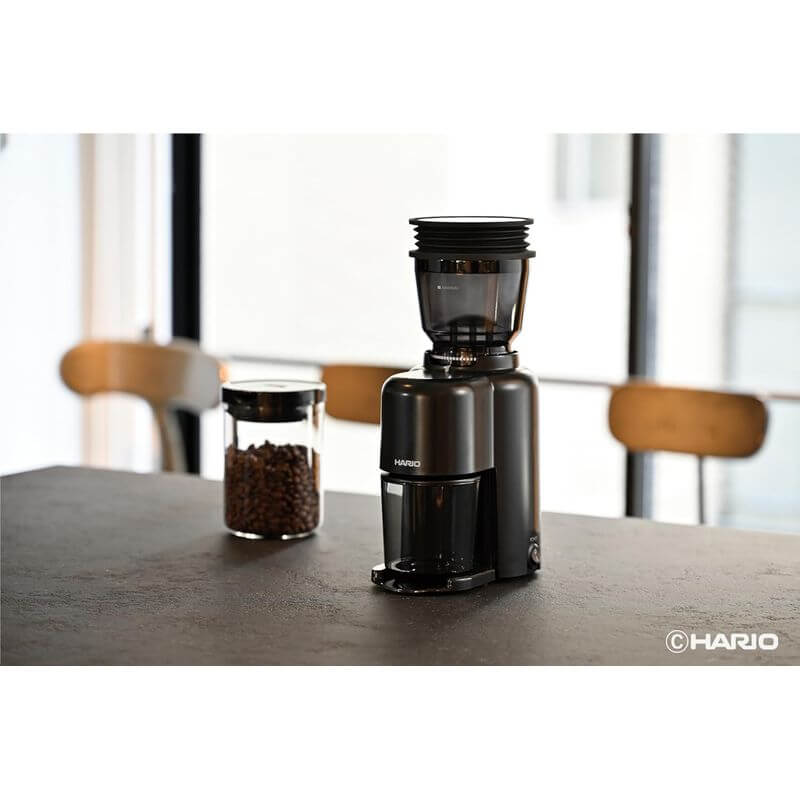 V60 Electric Coffee Grinder Compact EVCN-8-B - imy Shop Japan