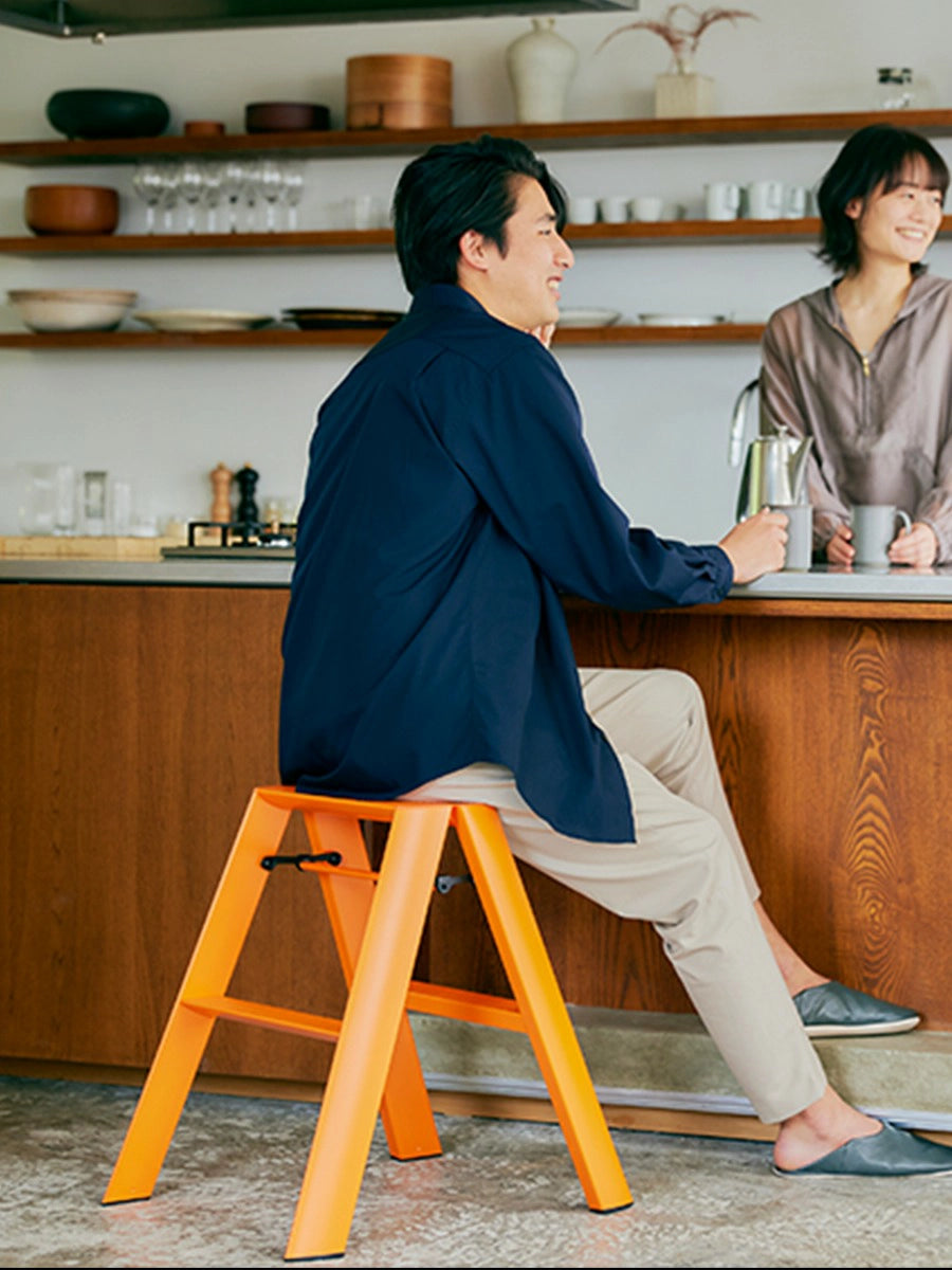 Lucano 2-Step Ladder ML2.0-2 - imy Shop Japan