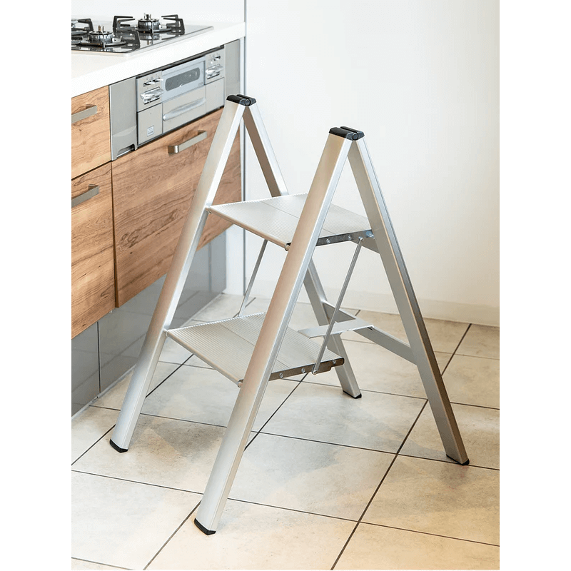 SLIM STEP 2-Step Folding Ladder SJ-2d(SI)