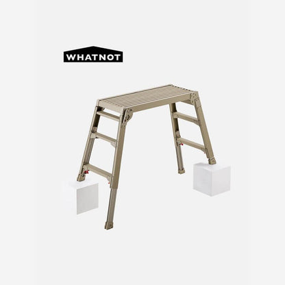 WHATNOT Collaboration Aluminum Work Platform Sand Beige DRS-0780c (BE) - imy Shop Japan