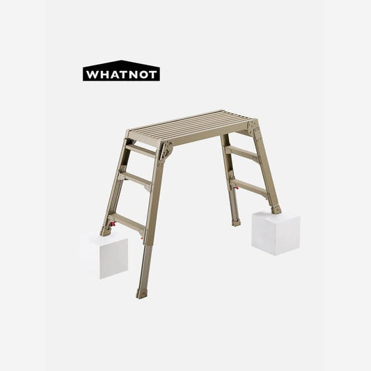 WHATNOT Collaboration Aluminum Work Platform Sand Beige DRS-0780c (BE) - imy Shop Japan