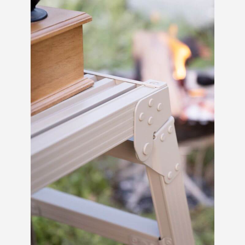 WHATNOT Collaboration Aluminum Work Platform Sand Beige DRS-0780c (BE) - imy Shop Japan