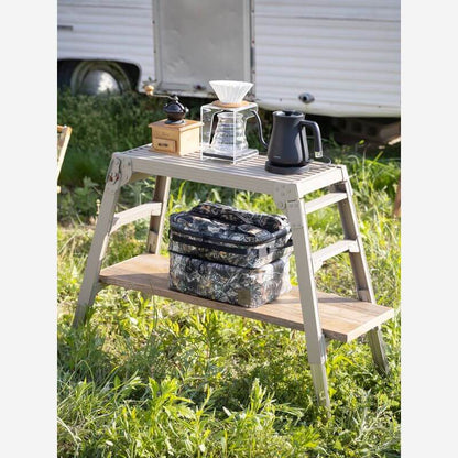 WHATNOT Collaboration Aluminum Work Platform Sand Beige DRS-0780c (BE) - imy Shop Japan