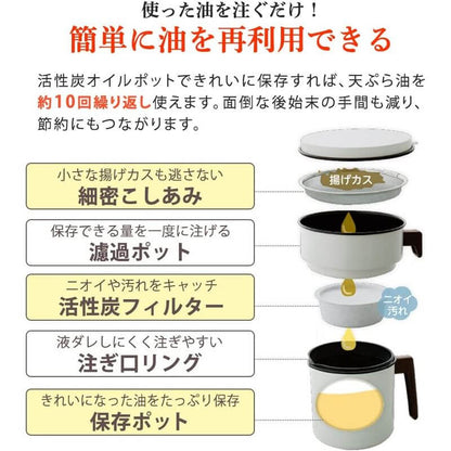 Flter for Oil Pot, 2 pcs H-OPCR