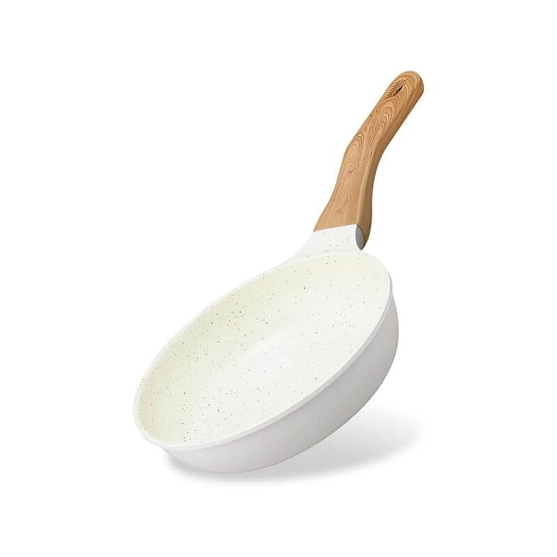 不沾平底鍋, 木紋手柄, IH/明火兩用