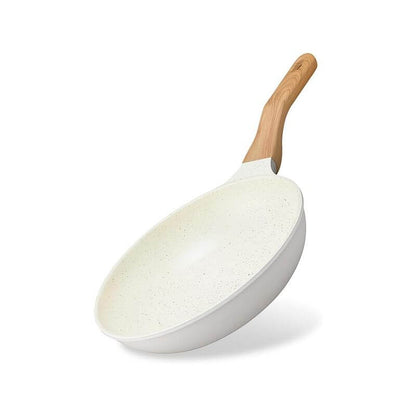 不沾平底鍋, 木紋手柄, IH/明火兩用