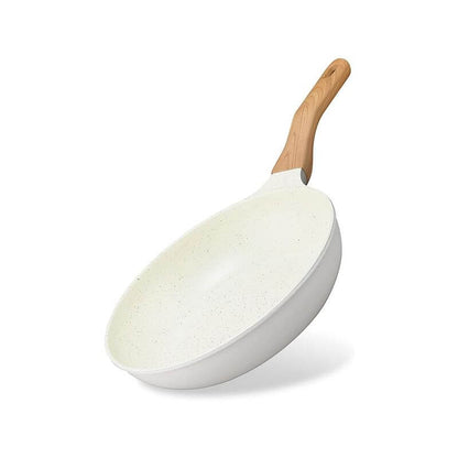 不沾平底鍋, 木紋手柄, IH/明火兩用