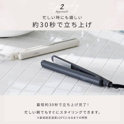 MiCOLA直捲兩用陶瓷離子夾, AC100-240V HIR-MS101