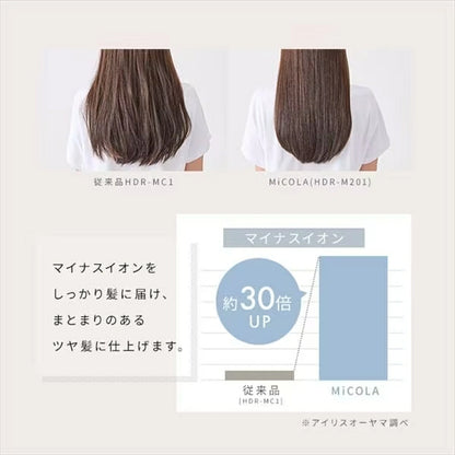MiCOLA Ion Hair Dryer with Far Infrared Function HDR-M201 - imy Shop Japan