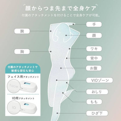 MiCOLA Light Hair Removal Device, AC100-240V LB-M101-W