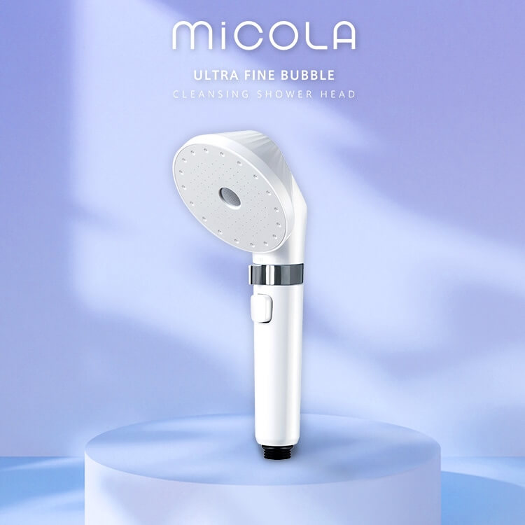 MiCOLA 極細泡泡潔淨蓮蓬頭 SH-M01-W