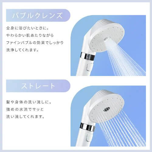 MiCOLA 極細泡泡潔淨蓮蓬頭 SH-M01-W