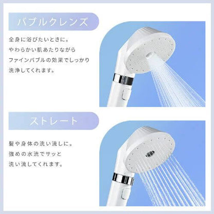 MiCOLA 極細泡泡潔淨蓮蓬頭 SH-M01-W