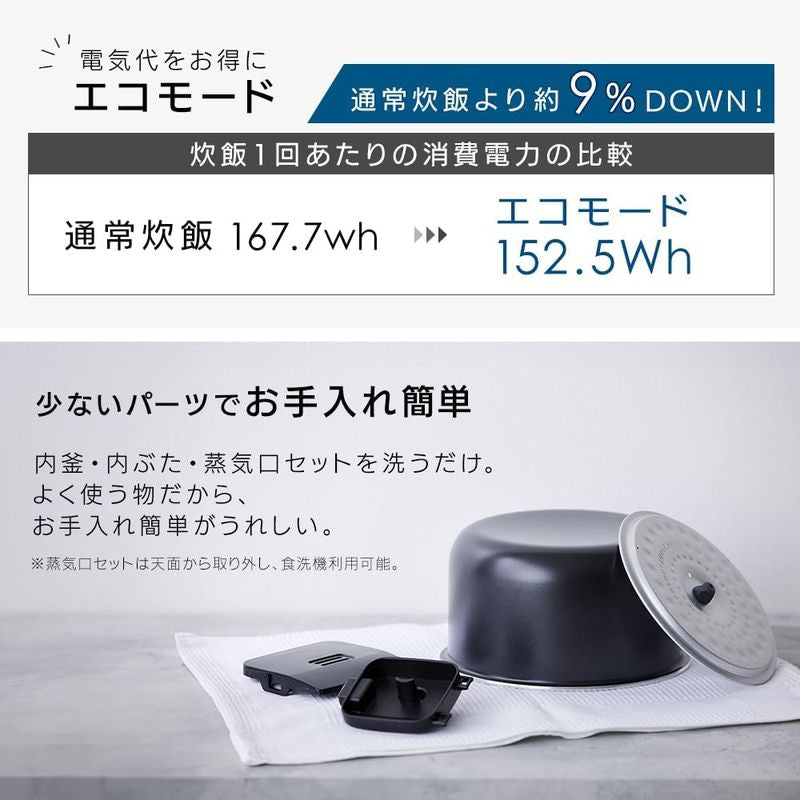 電子鍋 6人份 RC-BMA50