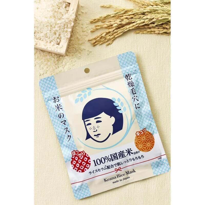 KEANA NADESHIKO Rice Mask. Hydrating and Pore-Care