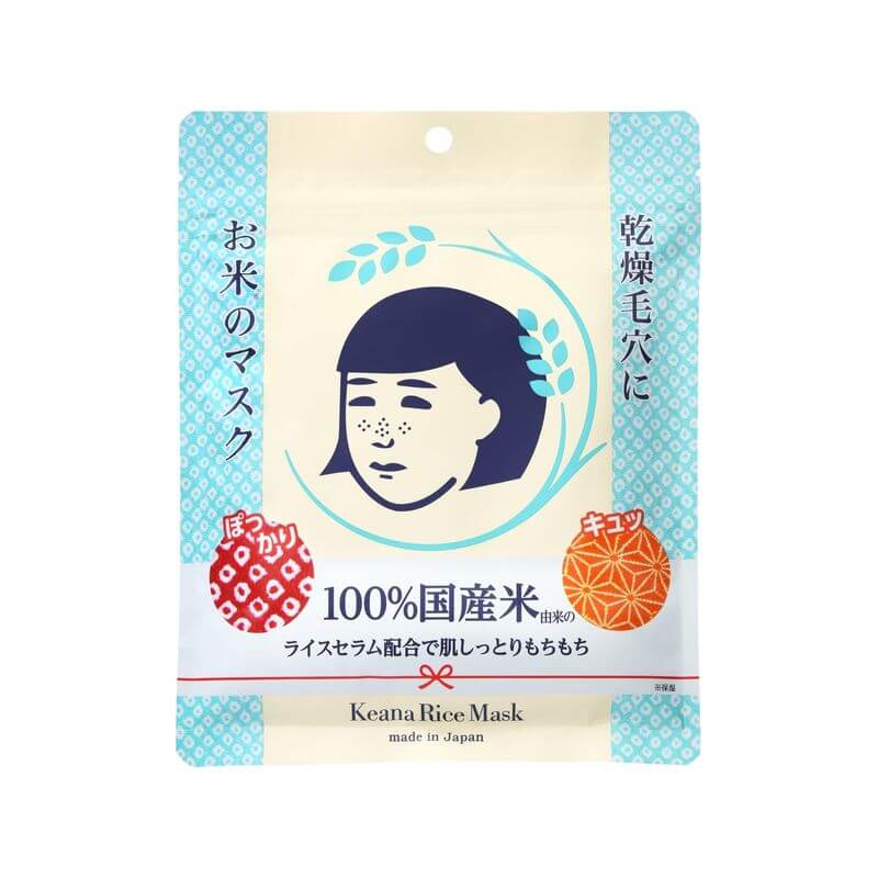 KEANA NADESHIKO Rice Mask. Hydrating and Pore-Care