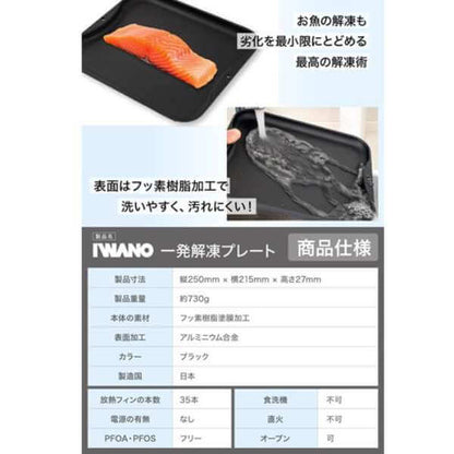 Rapid Defrosting Plate – No Electricity Needed (Made in Japan) AWKSD