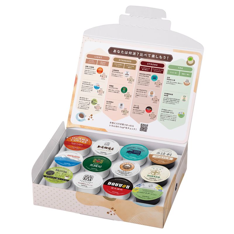 K-CUP Japanese Artisan Brews: Coffee and Tea Pod Assortment - imy Shop Japan