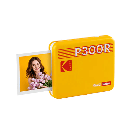 Mini 3 Retro 4Pass Portable Photo Printer (3X3 inches) including Sheets P300R - imy Shop Japan