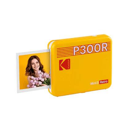 Mini 3 Retro 4Pass Portable Photo Printer (3X3 inches) including Sheets P300R - imy Shop Japan