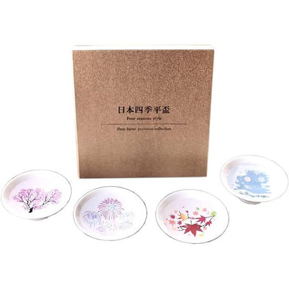Japan Four Seasons Color-Changing Sake Cup 0100-046-00 - imy Shop Japan