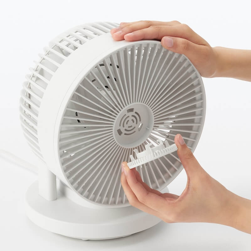 2024 Model Circulator Fan with 360-Degree Oscillation Function 10 Square Meters MJ-OCF06 - imy Shop Japan
