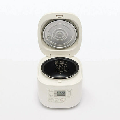 Rice Cooker with Rice Scoop Holder 3 cups MJ-RC3A3 - imy Shop Japan