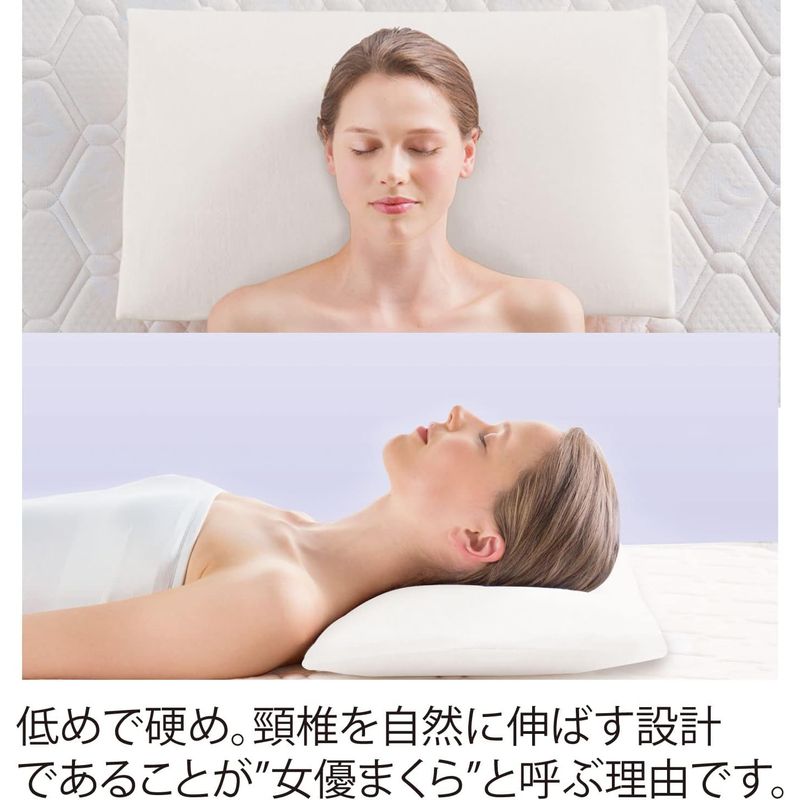 FLAT PICCOLO 女神枕, 低枕頭, 頸椎支撐 60x43x8cm