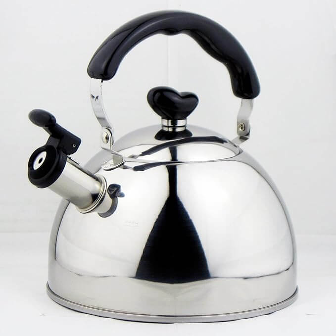 Stainless Steel Whistling Kettle (IH Compatible), Made in Japan
