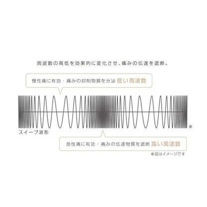 Knee Electrotherapy Band with 1 Dedicated Pad HV-F971 - imy Shop Japan