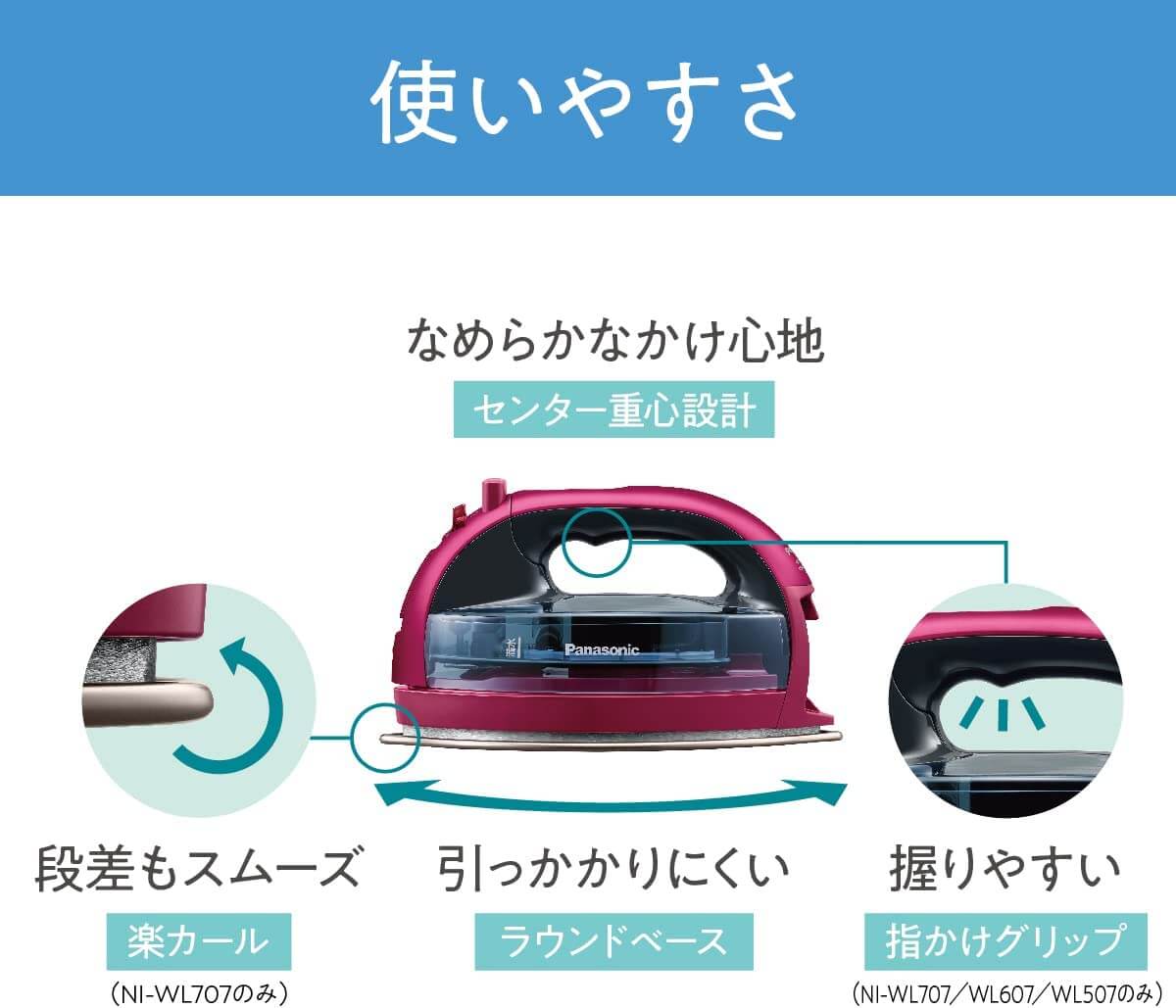 Cordless Steam Iron NI-WL707 - imy Shop Japan