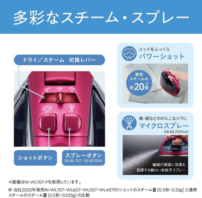 Cordless Steam Iron NI-WL707 - imy Shop Japan