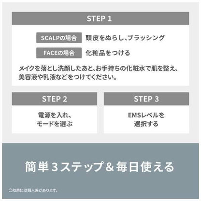 EMS Lift-Care Beauty Device VITALIFT BRUSH EH-SP60-H - imy Shop Japan