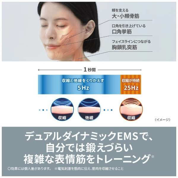EMS Lift-Care Beauty Device VITALIFT BRUSH EH-SP60-H - imy Shop Japan