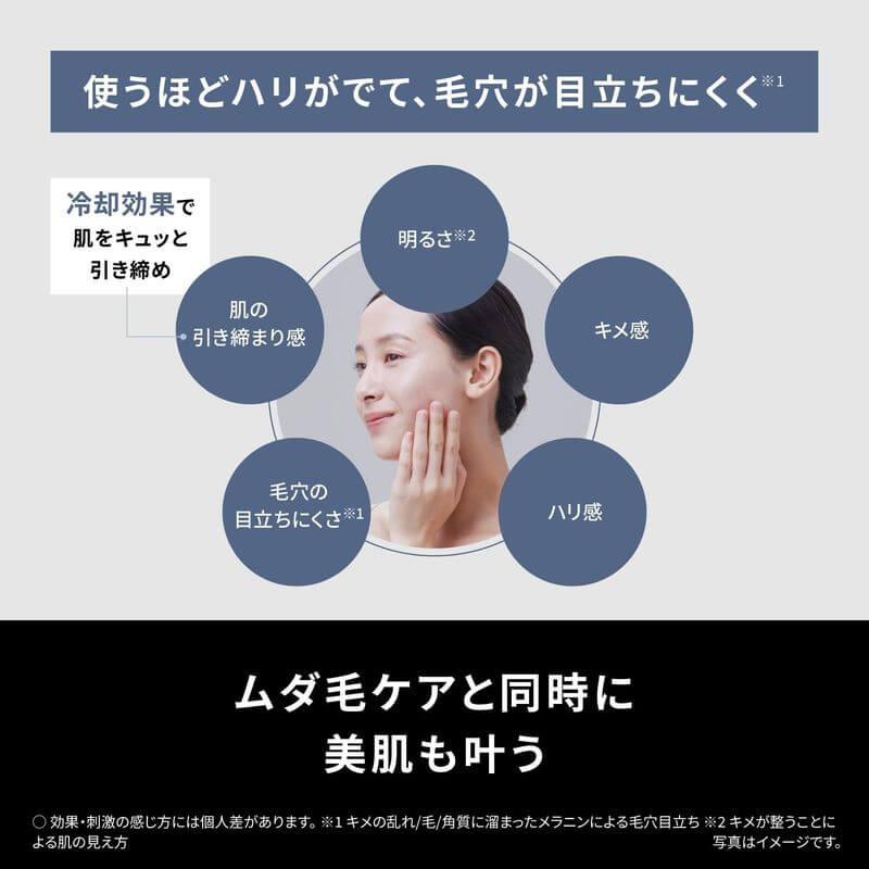 光學除毛儀, 冰鎮冷卻功能, 國際電壓 ES-WG0B-H