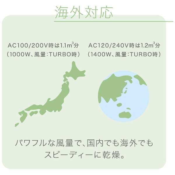 Mineral Hair Dryer nanocare EH-NA9F - imy Shop Japan