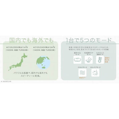 Mineral Hair Dryer nanocare EH-NA9F - imy Shop Japan