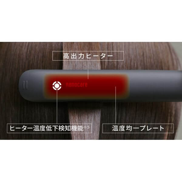 Nanocare Hair Straightener EH-HS0J - imy Shop Japan